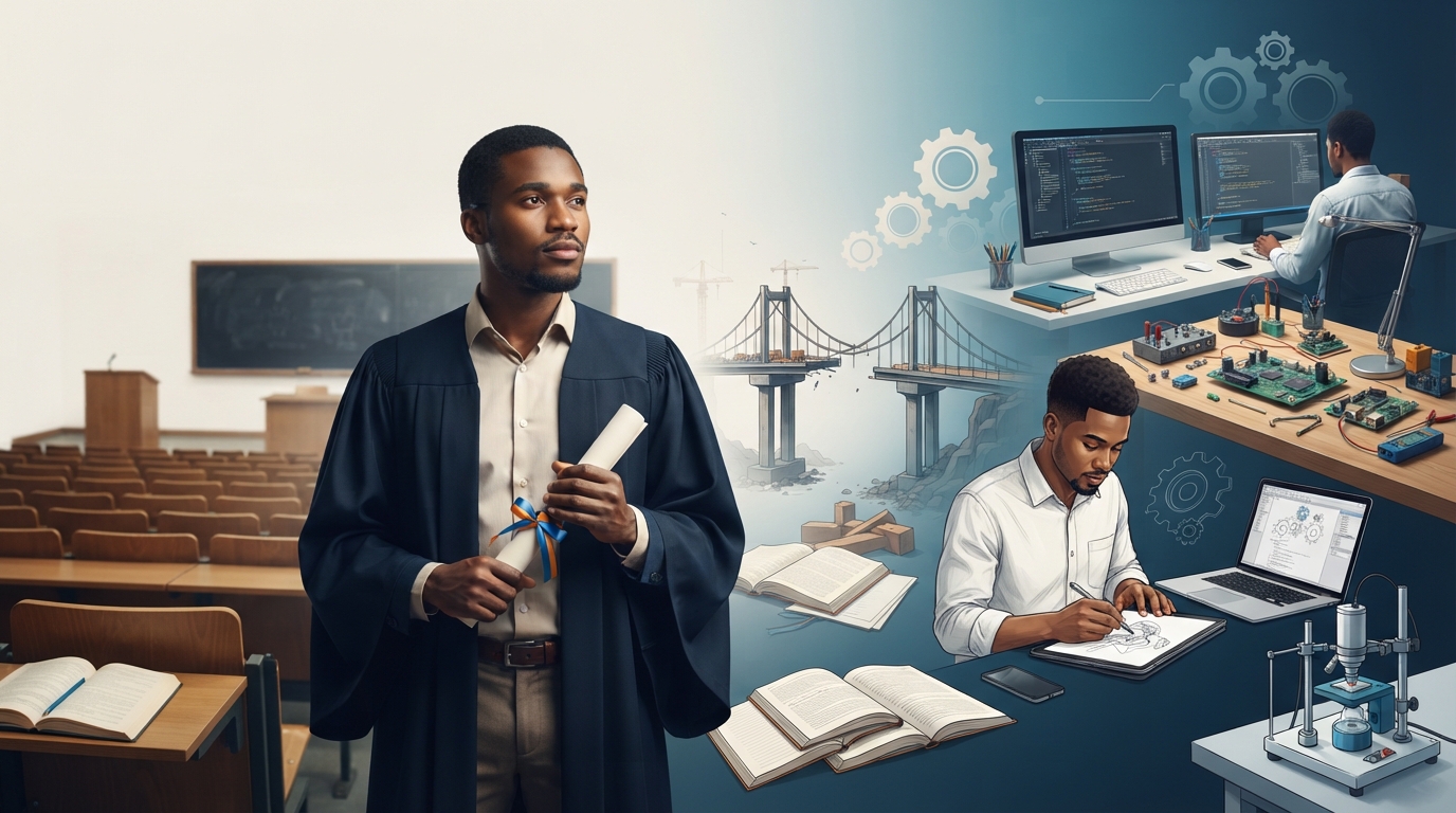 Illustration de la tribune L’illusion du diplôme d’Espérant Mwishamali Lukobo