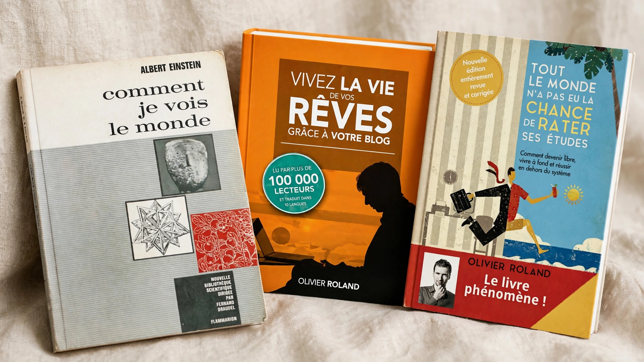 Les 3 livres qui ont changé ma vie — et ma manière d’apprendre, d’entreprendre et de construire