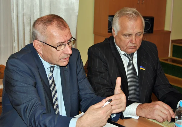 Зустріч членів Президії НТСЕР з Послом Європейського Союзу в Україні Яном Томбінські, 5 листопада 2013 р., м. Київ