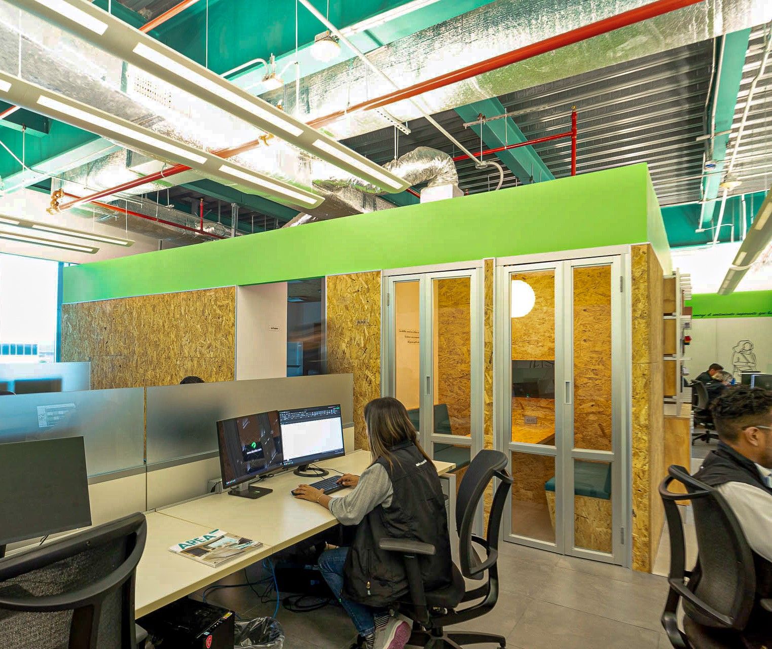 Collaborative workspace in the DIAZ DIAZ office in Costa del Este, Panama.jpg