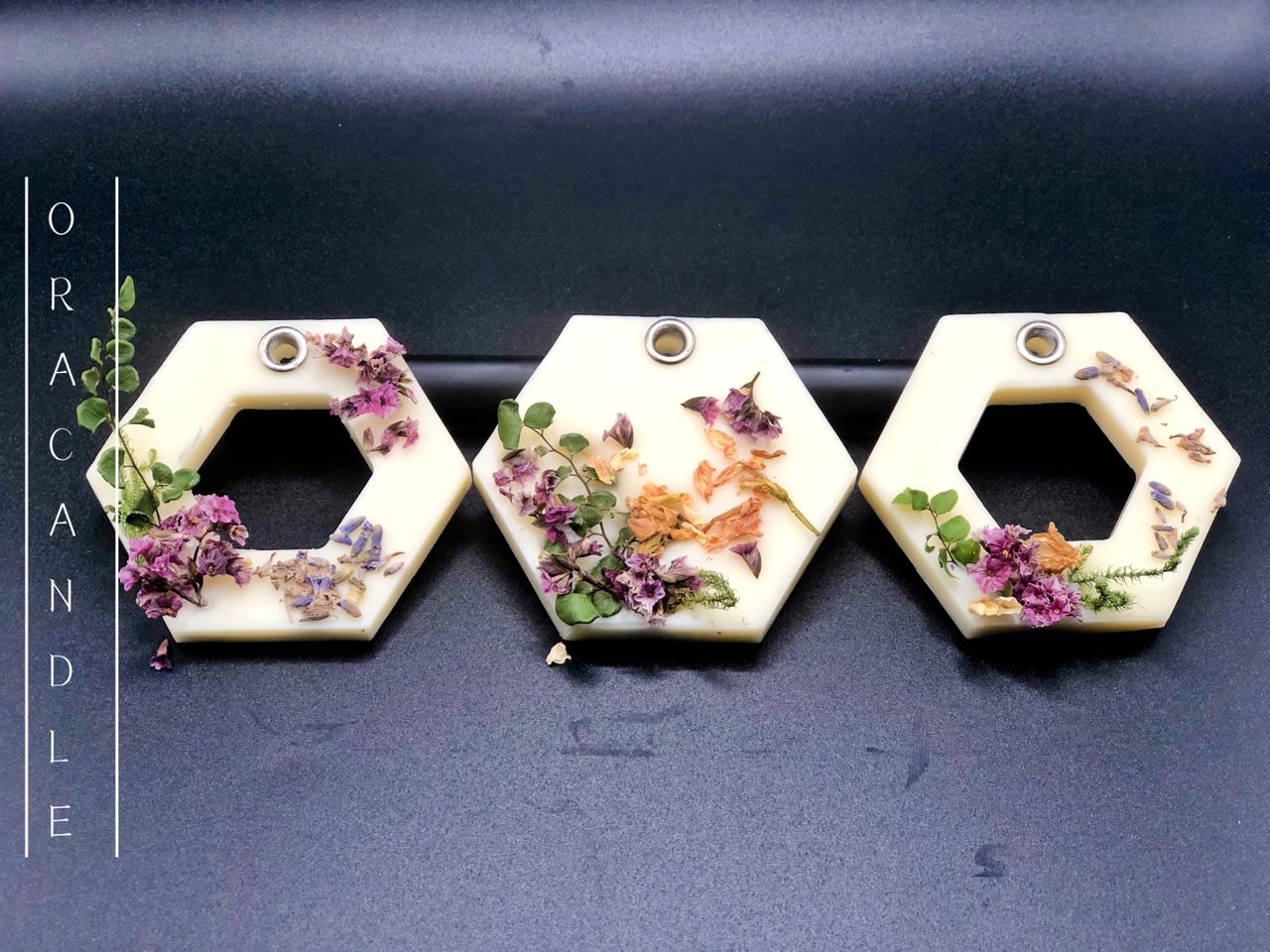 Scented cards - Hexagonal-shaped