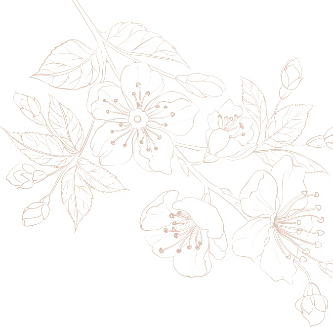 Decorative floral pattern background