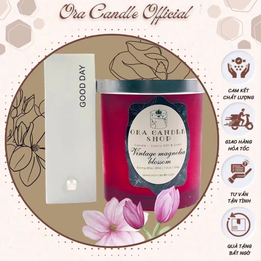 Vintage Magnolia Blossom - 220gr