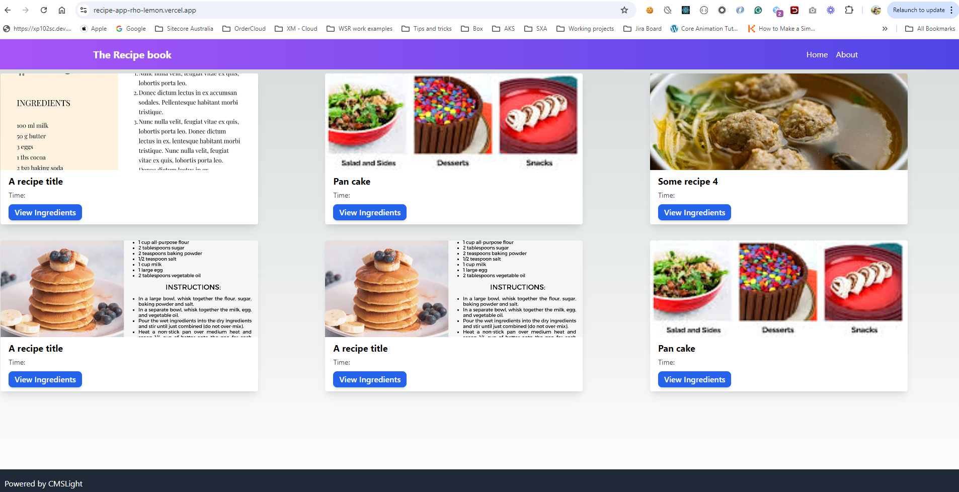 Recipe app