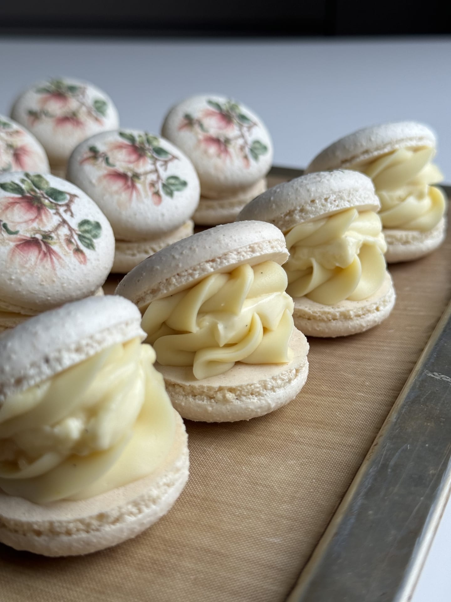 New York Cheesecake macarons