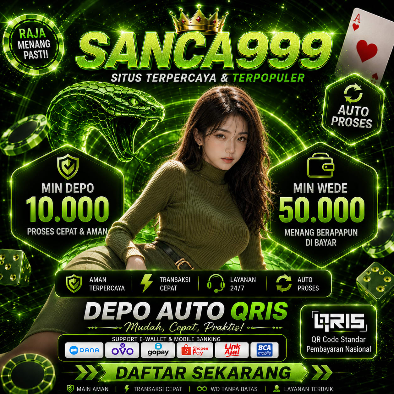 Thumbnail 1 of 3, Poster, Bergabung Di SANCA999 & Mainkan Link Alternatif Tanpa Halangan Sekarang designed and sold by SANCA999.