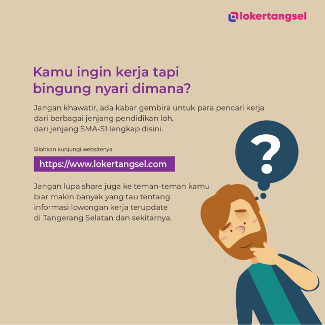 Lokertangsel.com, Website Lowongan Kerja Tangerang Selatan
