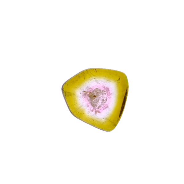 Watermelon Tourmaline Slice