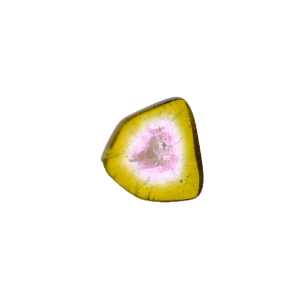 Watermelon Tourmaline Slice