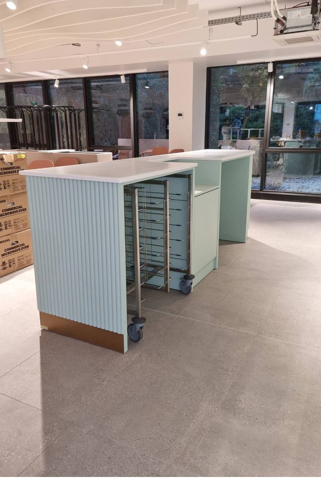 Agencement Sofradam — Espaces Corporate sur mesure