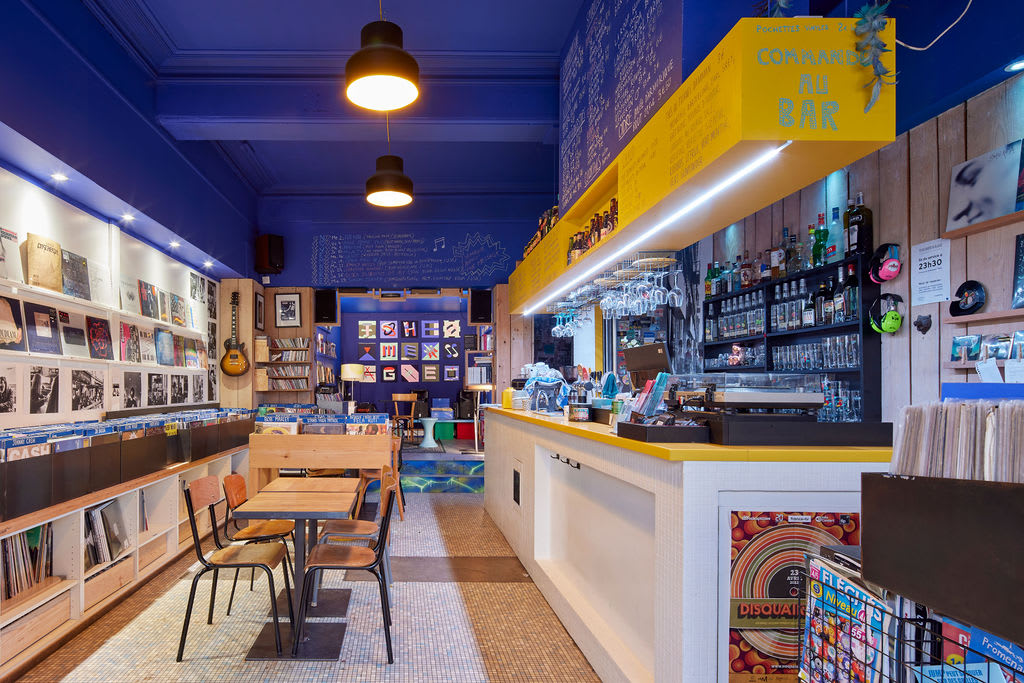 Agencement The Message — Bar & Restaurant sur mesure