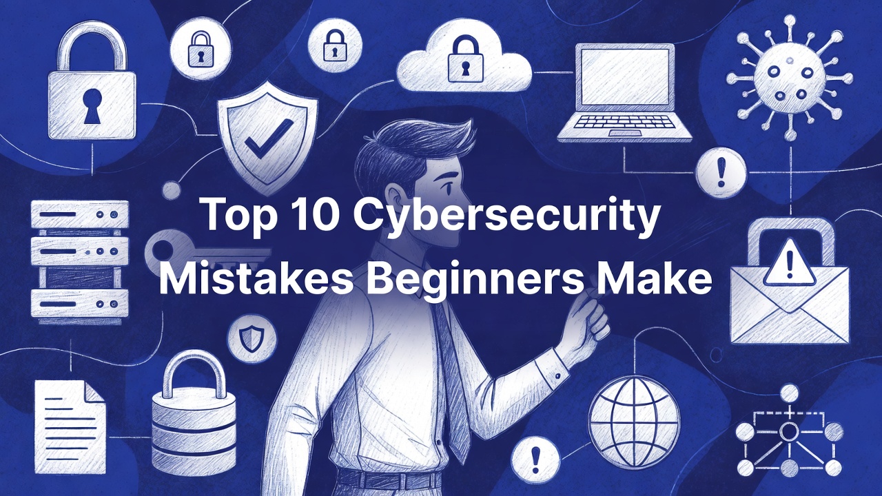 Top 10 Cybersecurity Mistakes Beginners Make and How to Avoid Them