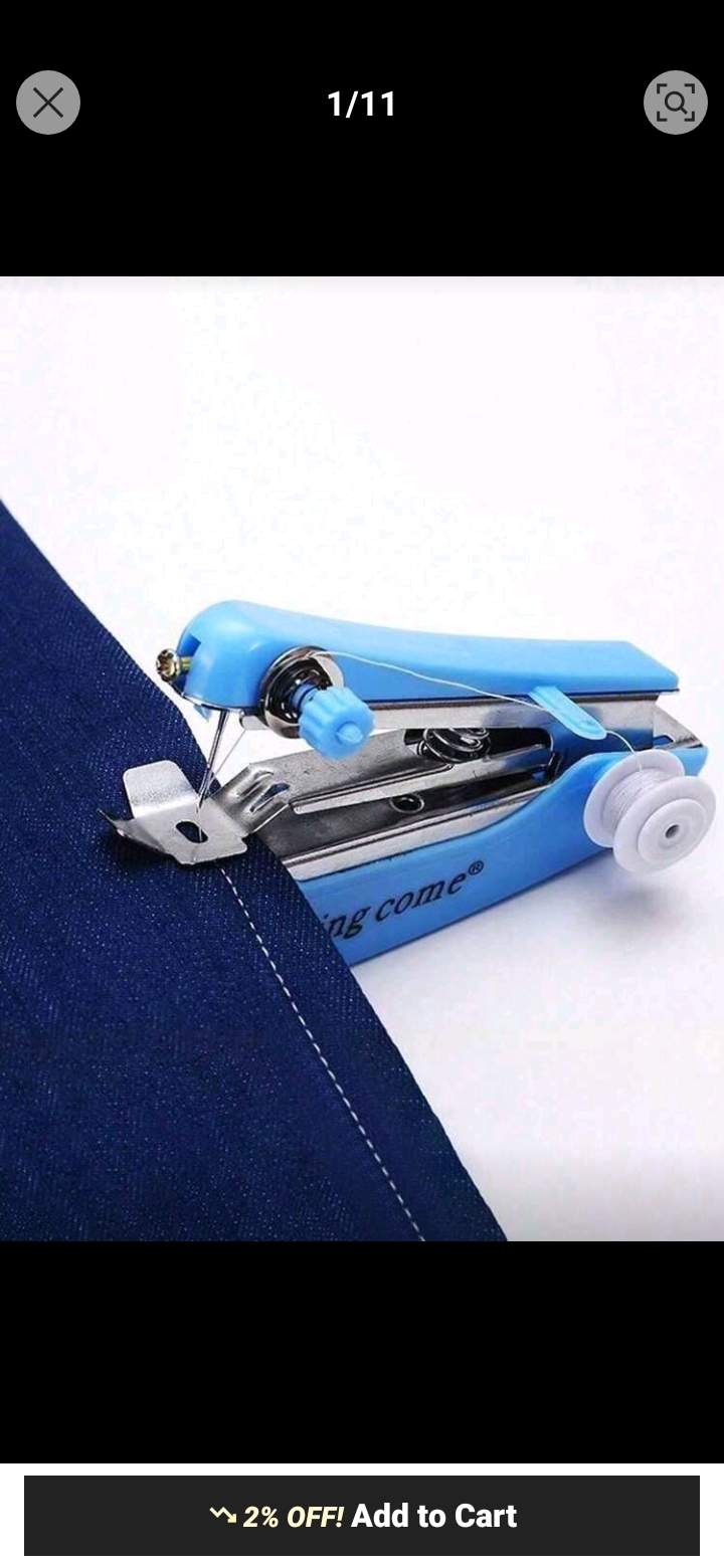 Portable mini Sewing machine