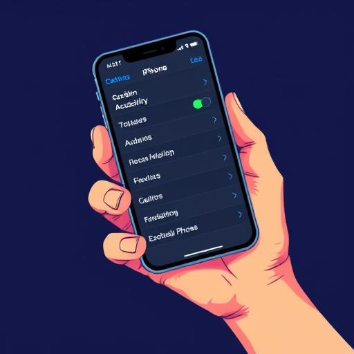 Как выключить режим для слабовидящих на iPhone