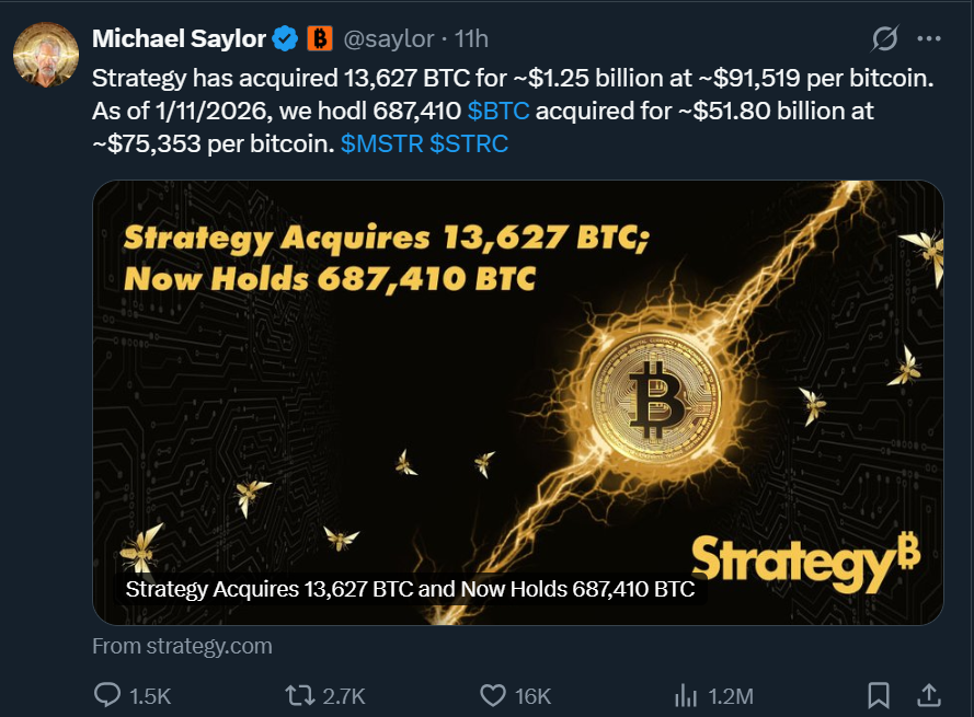 비트코인 대규모 추가 매입와 평가손실에도 뚝심 유지