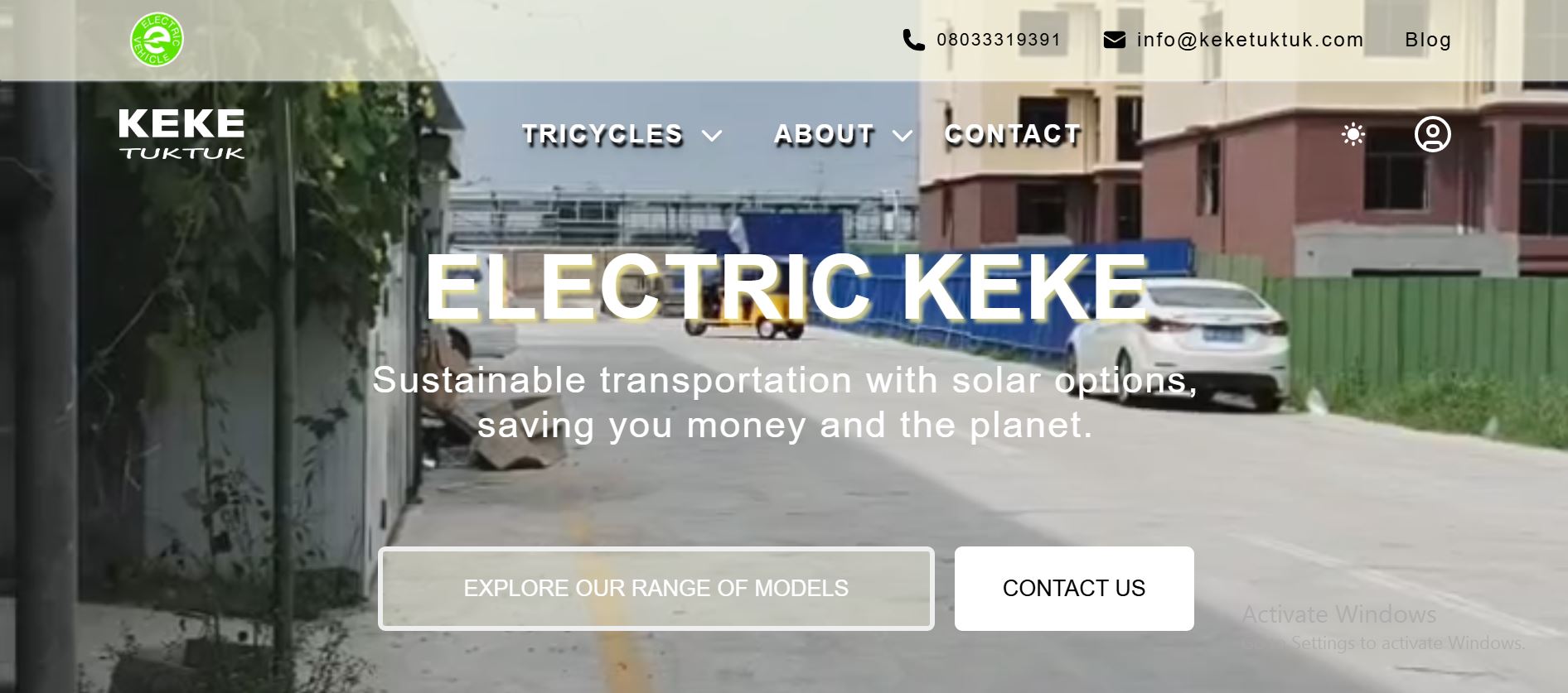 Keke TukTuk Web App