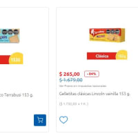 GALLETITAS LINCONL 