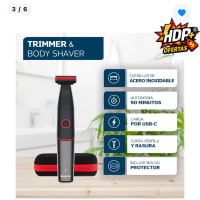 Trimmer Philco Barba y Cuerpo USB-C con Estuche