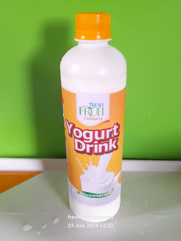 Sweetened yoghurt