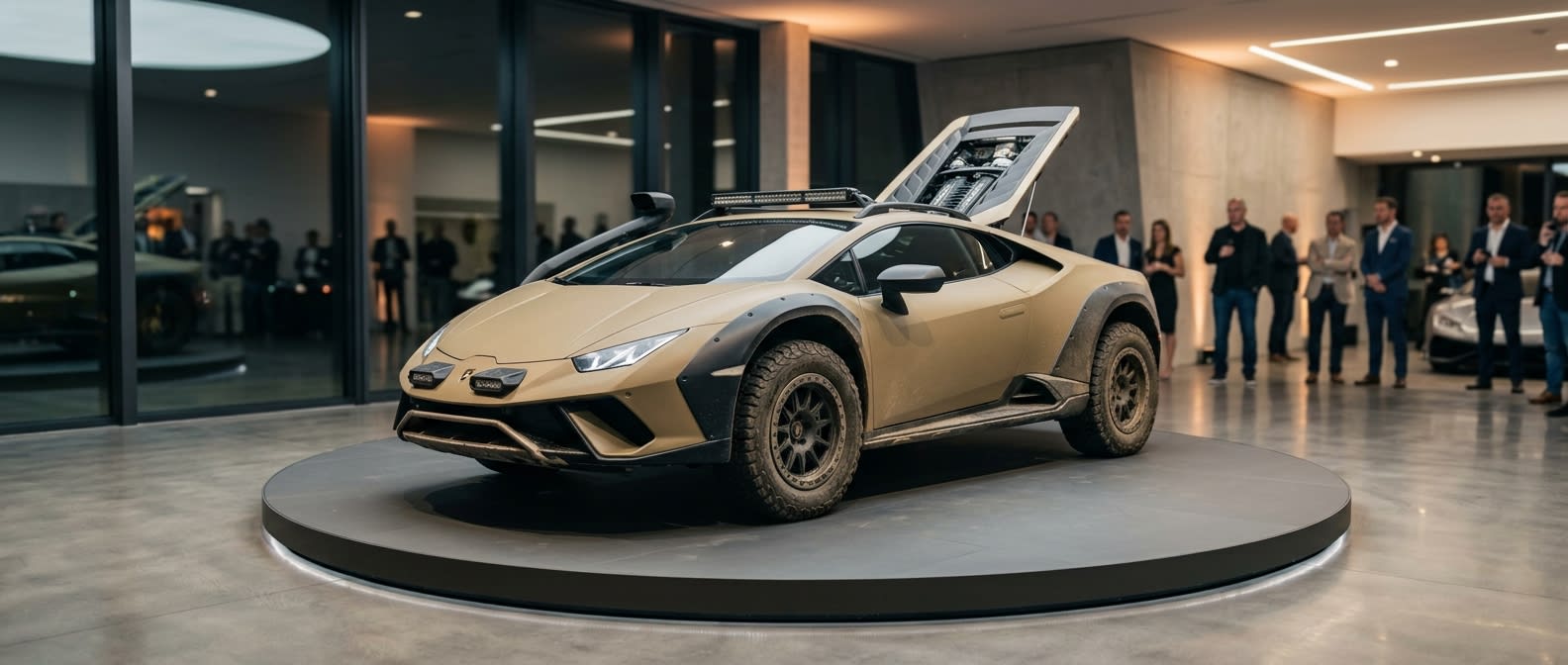 Rezvani Unveils the Dune as a Supercharged Huracan Evolution