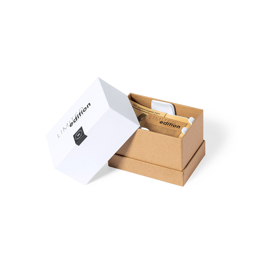 Imagen de Soporte Cargador Yaben listo para personalizar con logo de empresa