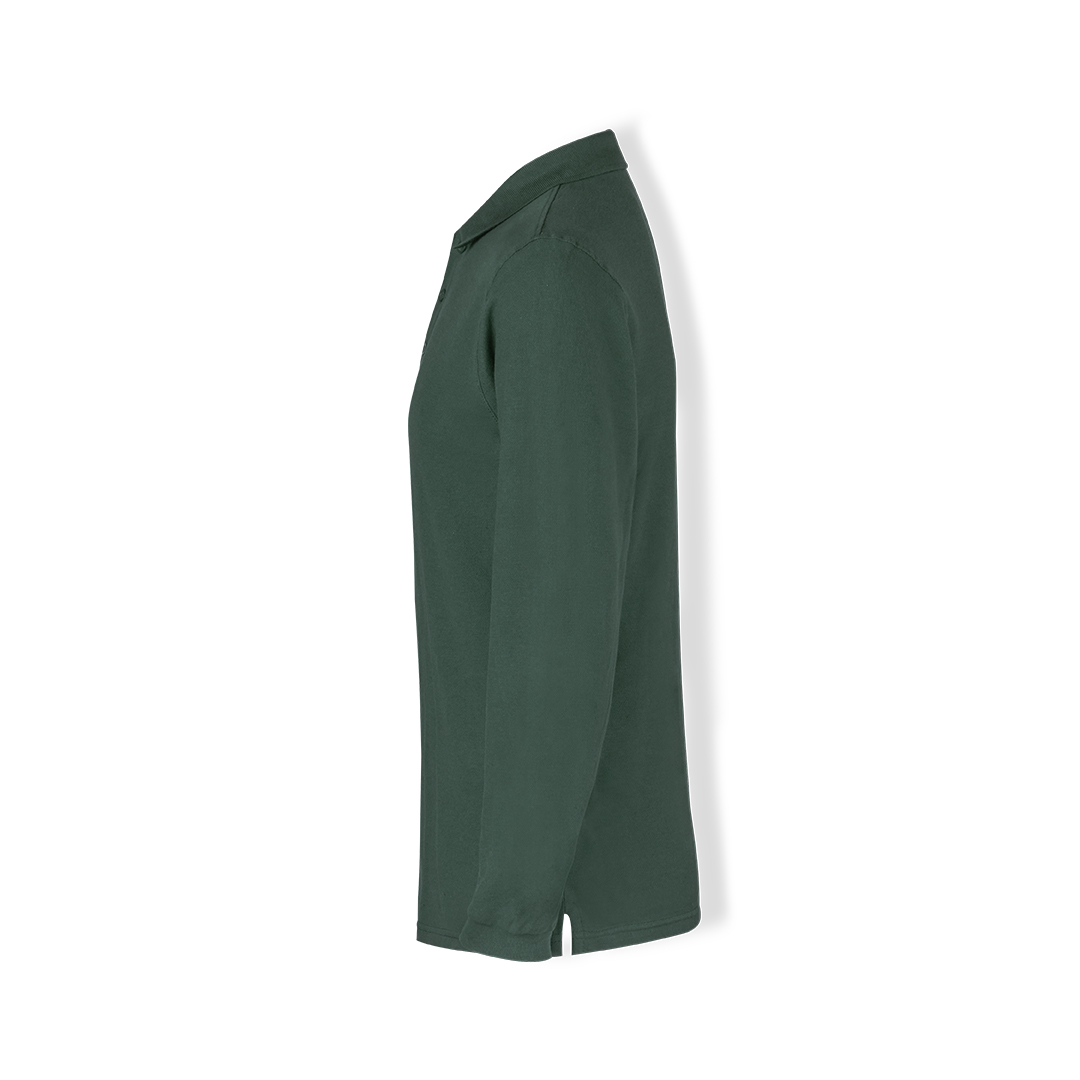 Imagen de Polo Adulto Premium Long Sleeve listo para personalizar con logo de empresa