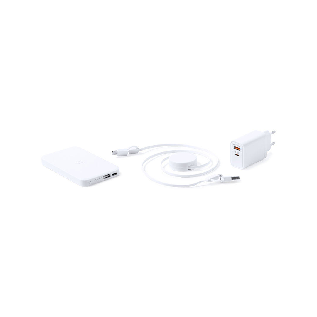 Imagen de Set Power Bank Cody listo para personalizar con logo de empresa