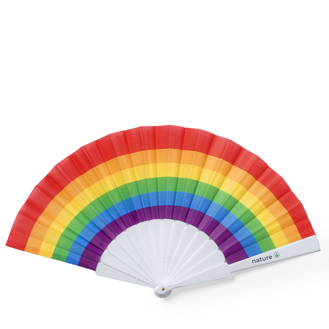 Imagen de Abanico Rupaul listo para personalizar con logo de empresa