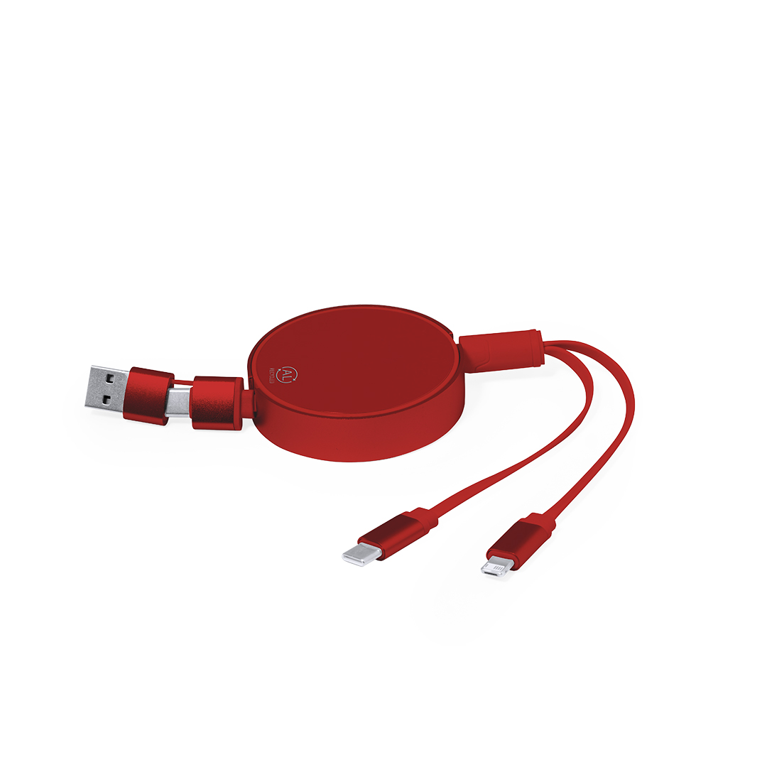 Imagen de Cable Cargador Freud listo para personalizar con logo de empresa