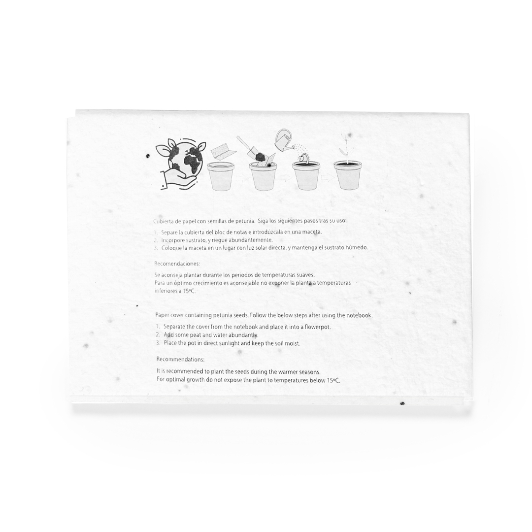 Imagen de Bloc Notas Semillas Albot listo para personalizar con logo de empresa