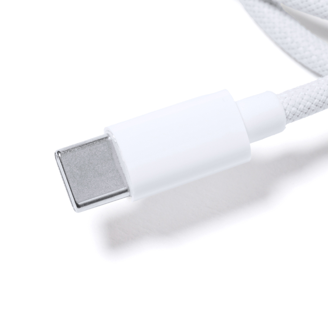 Imagen de Cable Cargador Skot listo para personalizar con logo de empresa