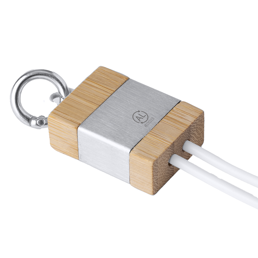Imagen de Cable Cargador Desak listo para personalizar con logo de empresa