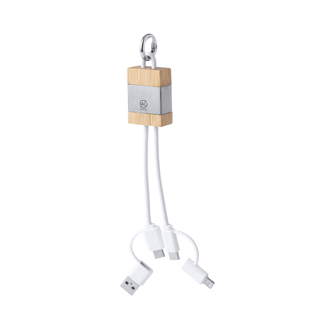 Imagen de Cable Cargador Desak listo para personalizar con logo de empresa