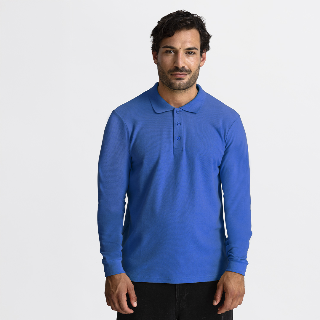 Imagen de Polo Adulto Color Charlot listo para personalizar con logo de empresa