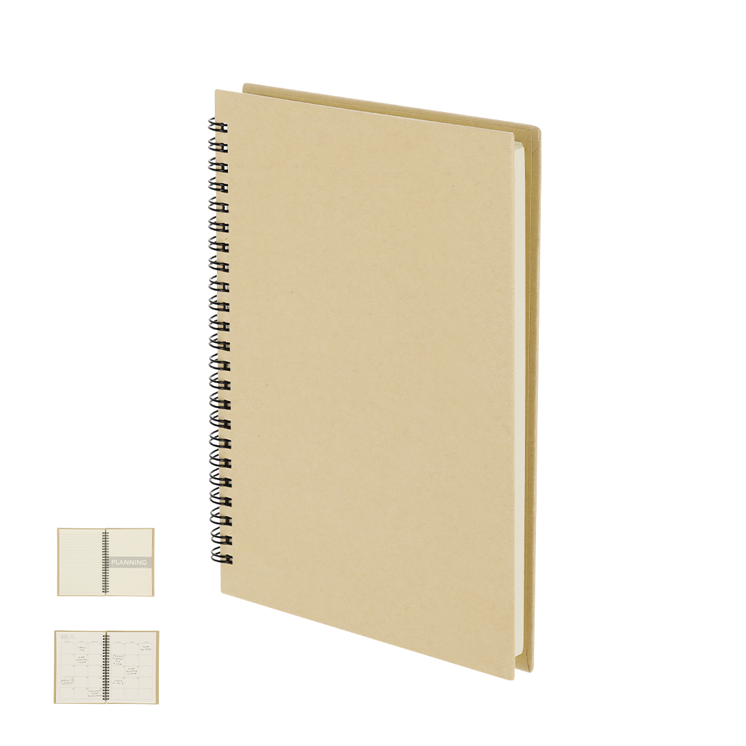 Imagen de Libreta Planning Mensual Celik listo para personalizar con logo de empresa
