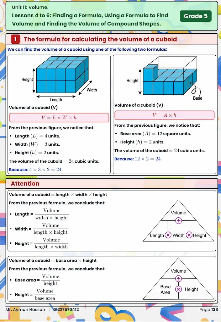ملزمة خامسة ابتدائي ماث 2026