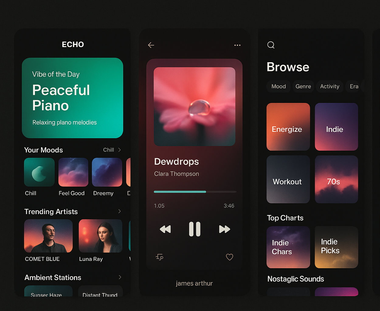 Echo UI Design