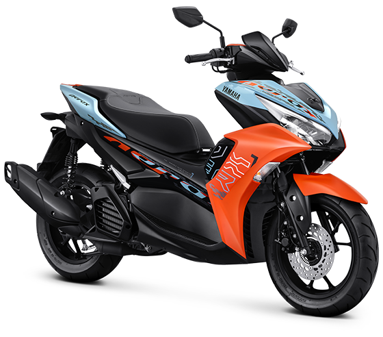 All New Aerox 155 - Dull Blue Orange