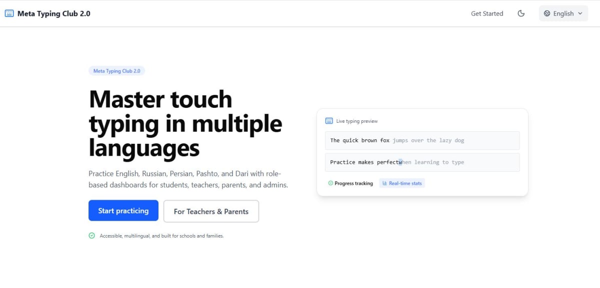 Meta Typing Club 2.0 Launch: 2,500+ Lessons Now Live