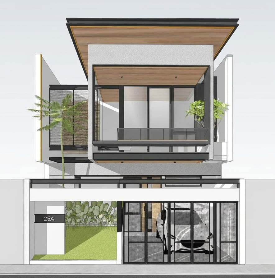 Before - Sketsa kasar eksterior