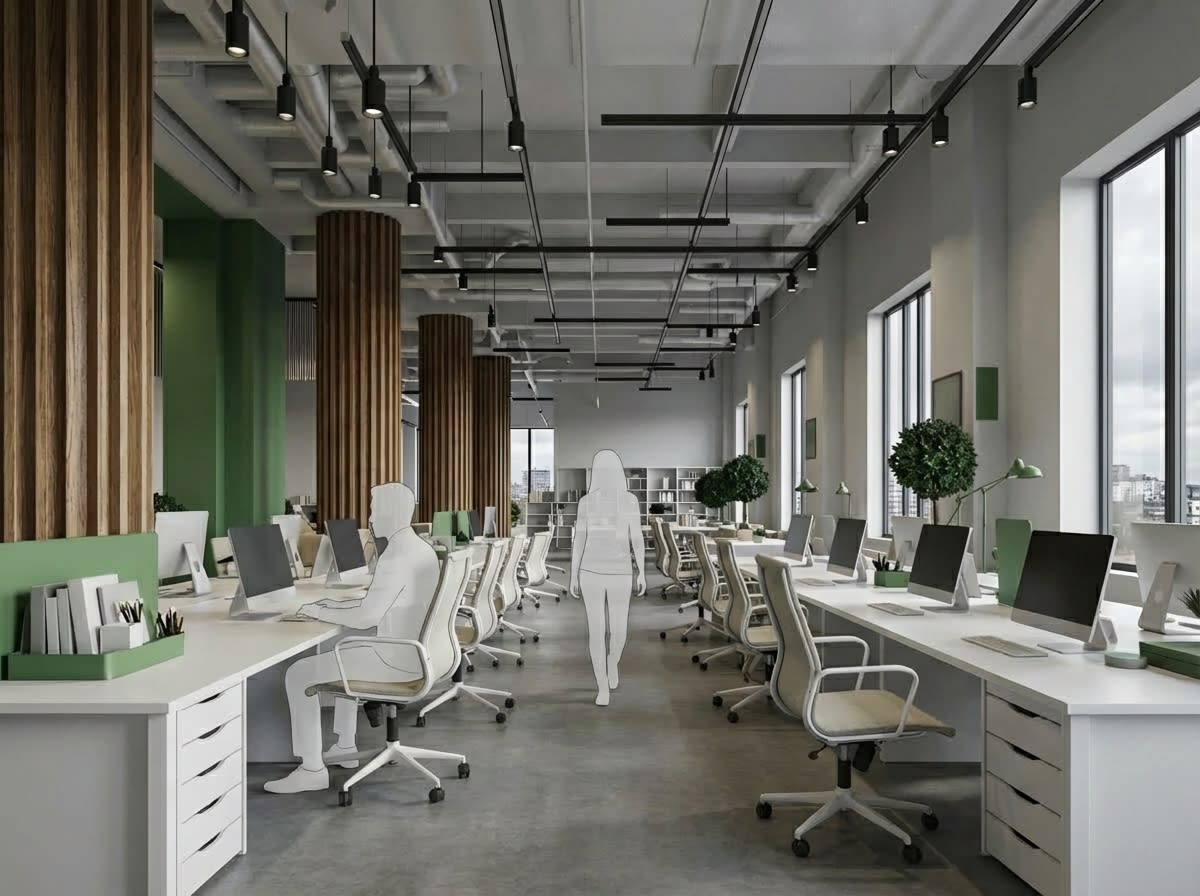 After - Render interior