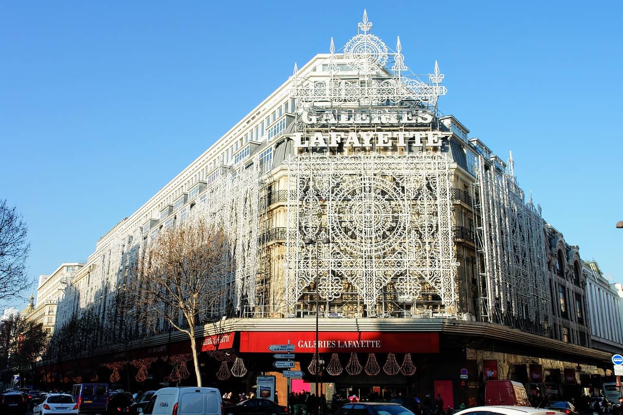 Louis Vuitton Paris Galeries Lafayette Store in Paris, France