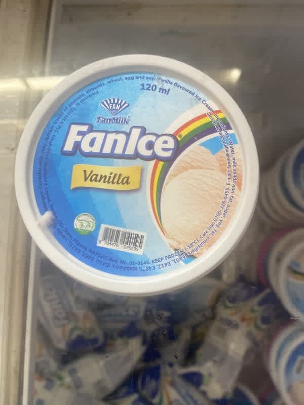 Fan Ice Vanilla