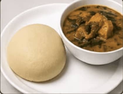Pounded Yam + Soup