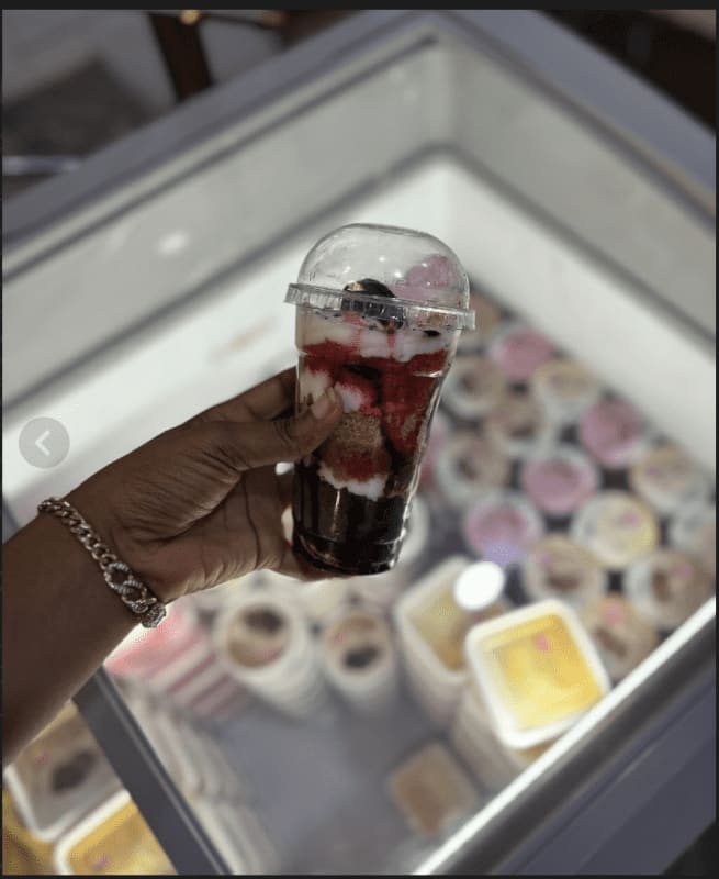 Cake parfait