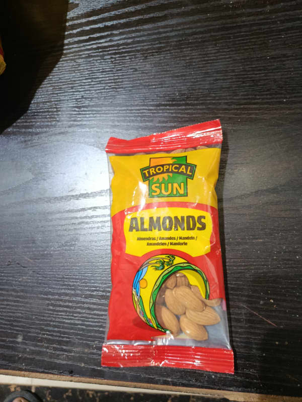 Almonds tropical sun
