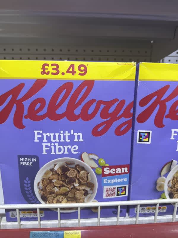 Kellogs Fruit n fibre