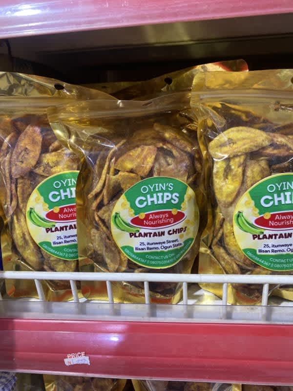 Oyin’s Chips Plantain Chips