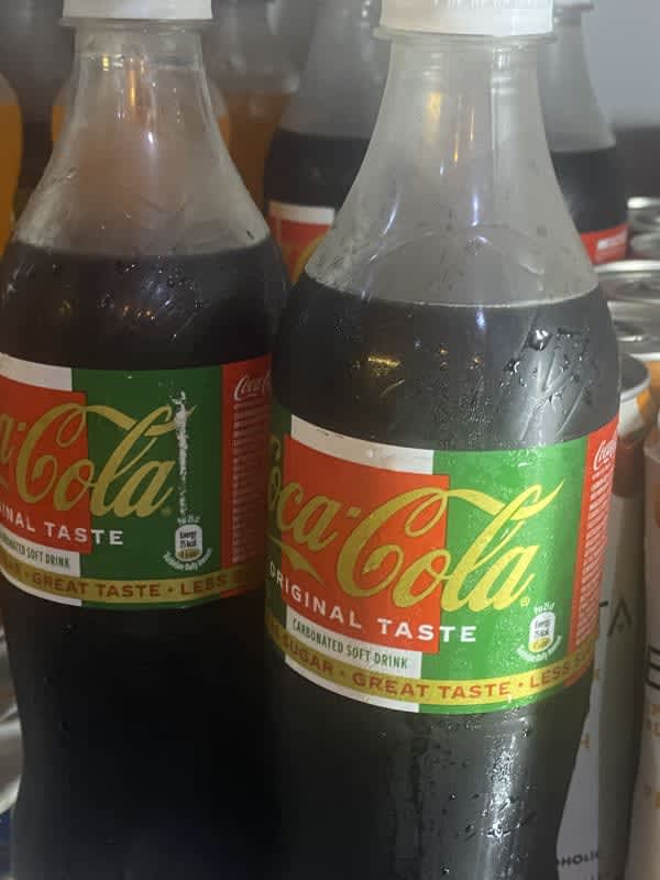 Bottled Cocacola