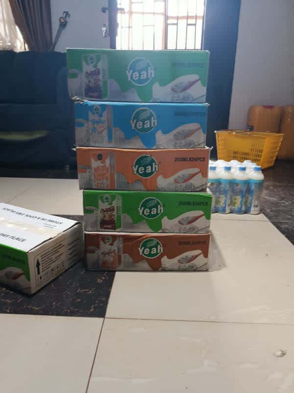 Yeah drink cartons